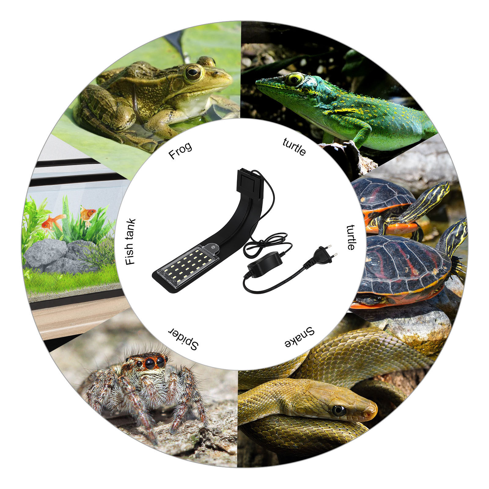 Aquarium Plant Design - Premium LED Aquarium Light for Fish
