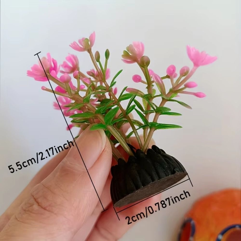 Plastic Artificial Aquarium Pl - đánh giá và giá Planted Aquarium Mini