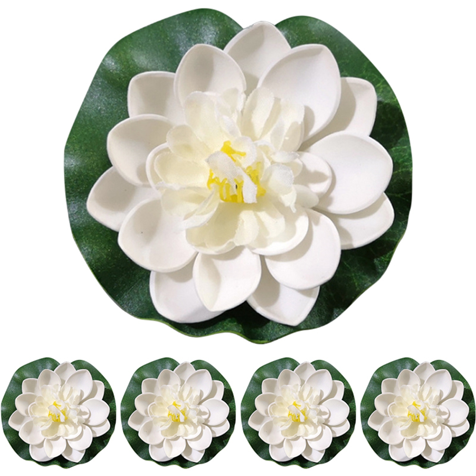 5pcs/set 10cm Artificial Lotus - đánh giá và giá Planted Aquarium Mini