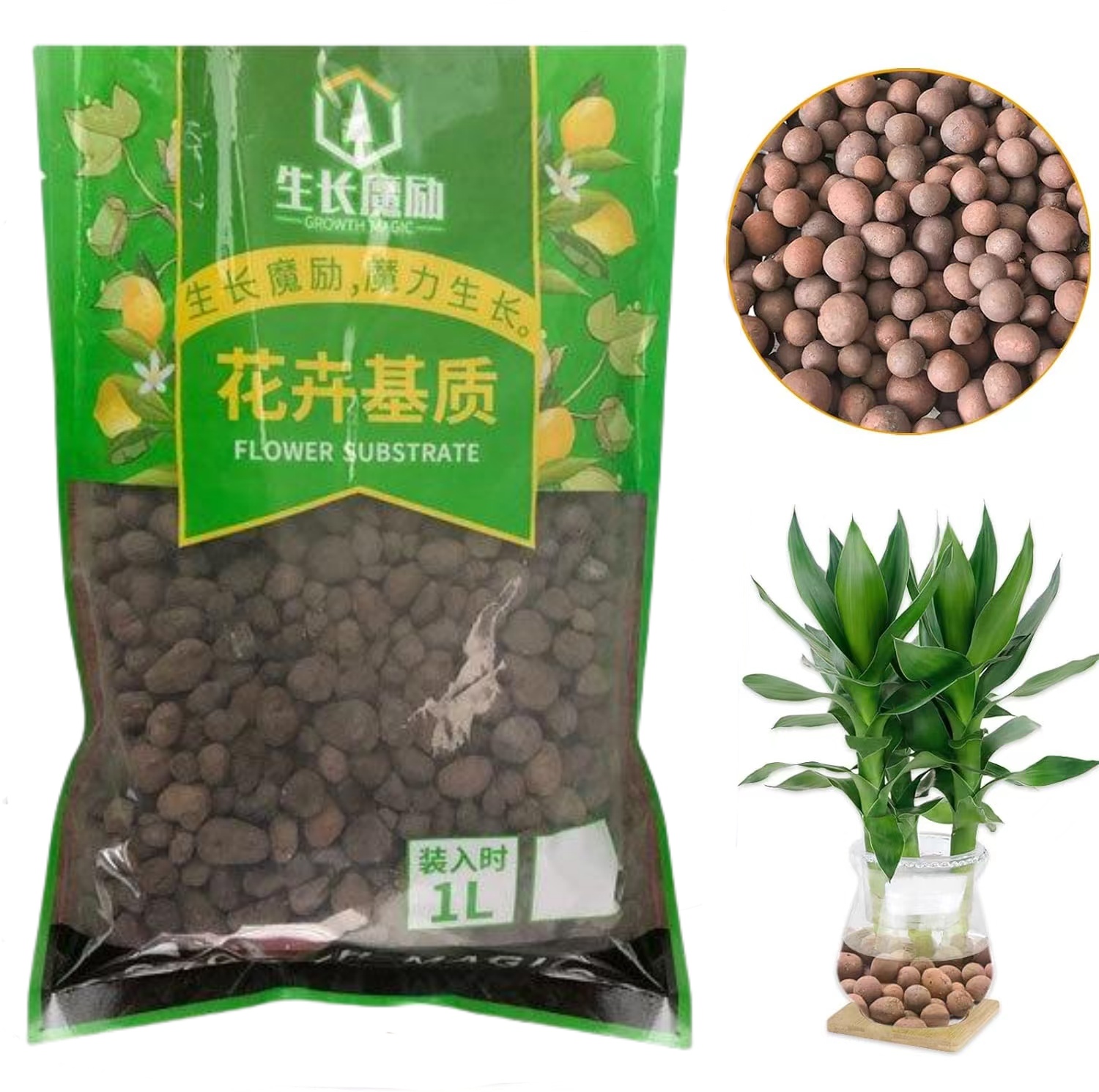 2L/1L Organic clay balls, Flow - đánh giá và giá Aquasoil Substrate