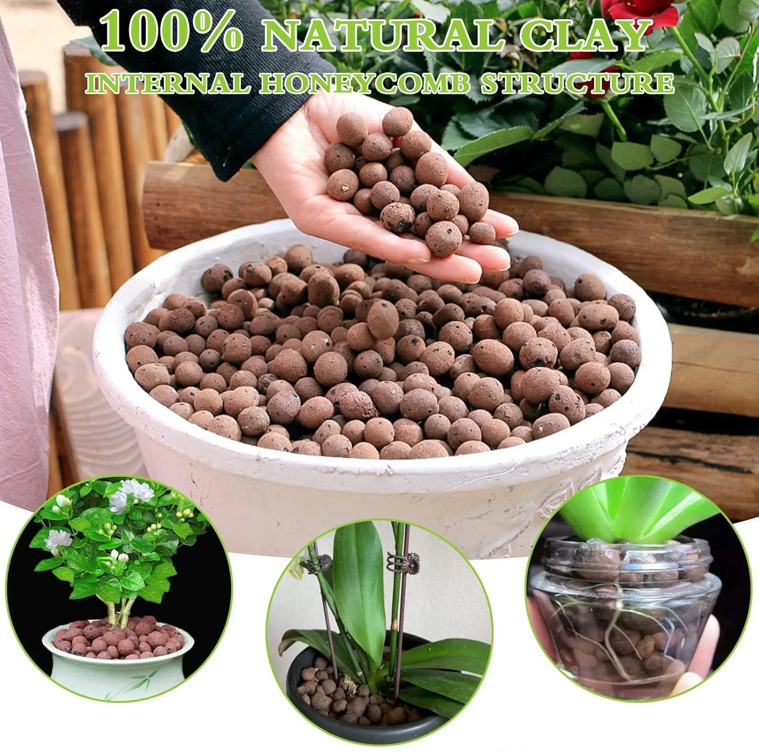 1L Natural Expanded Clay Pebbl - đánh giá và giá Aquasoil Substrate