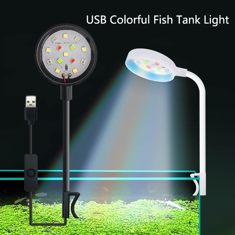 3W 5V USB Aquarium Light LED W - đánh giá và giá Planted Aquarium Mini