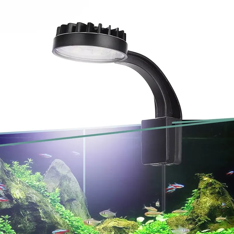 LED Mini Aquarium Light Clip f - đánh giá và giá Planted Aquarium Mini