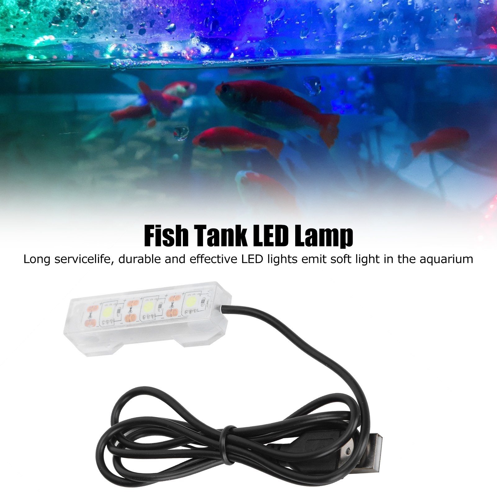 Desktop Fish  Light Aquarium U - đánh giá và giá Planted Aquarium Mini